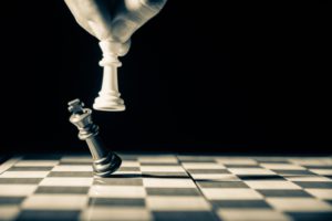image of checkmate on chessboard